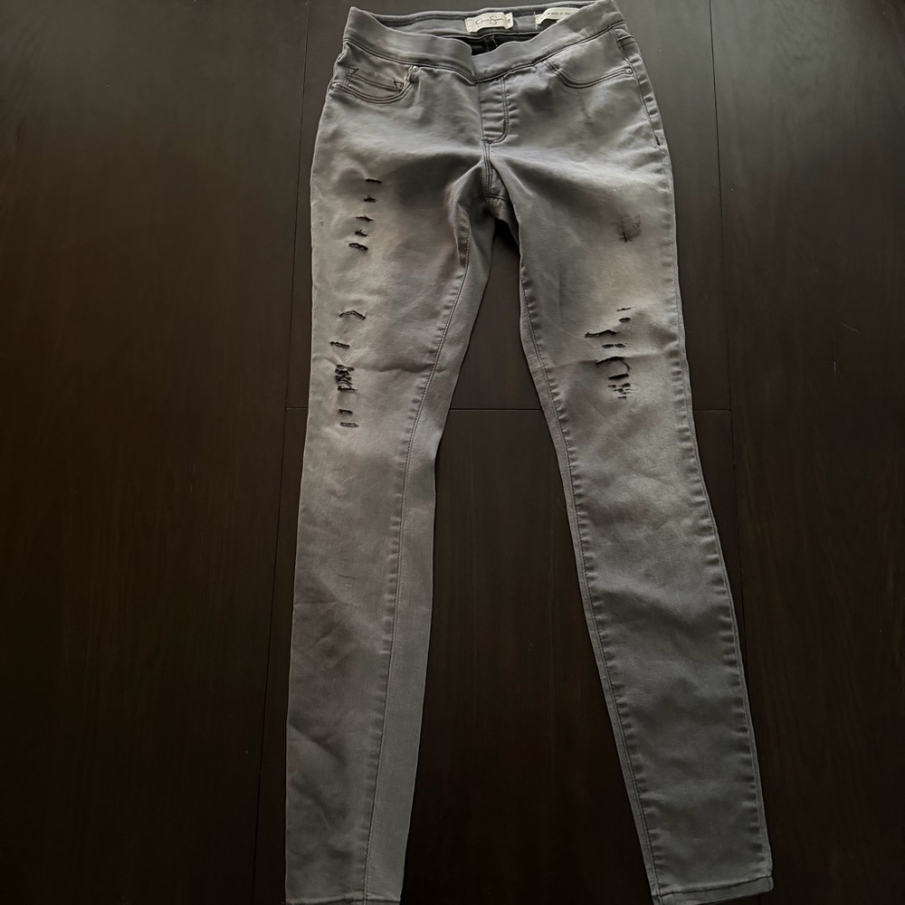 Jessica Simpson Charcoal Skinny Jeans